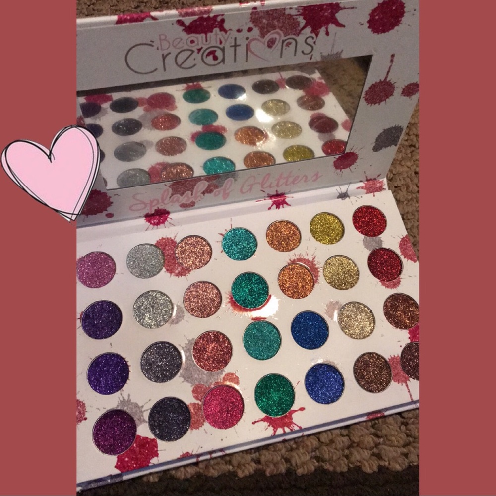 28-pan Pressed glitter palette
